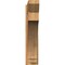 Ekena Millwork Imperial Slat Rough Sawn Outlooker, Western Red Cedar, 8"W x 38"D x 38"H OUT08X38X38IMP06RWR - alternate 3